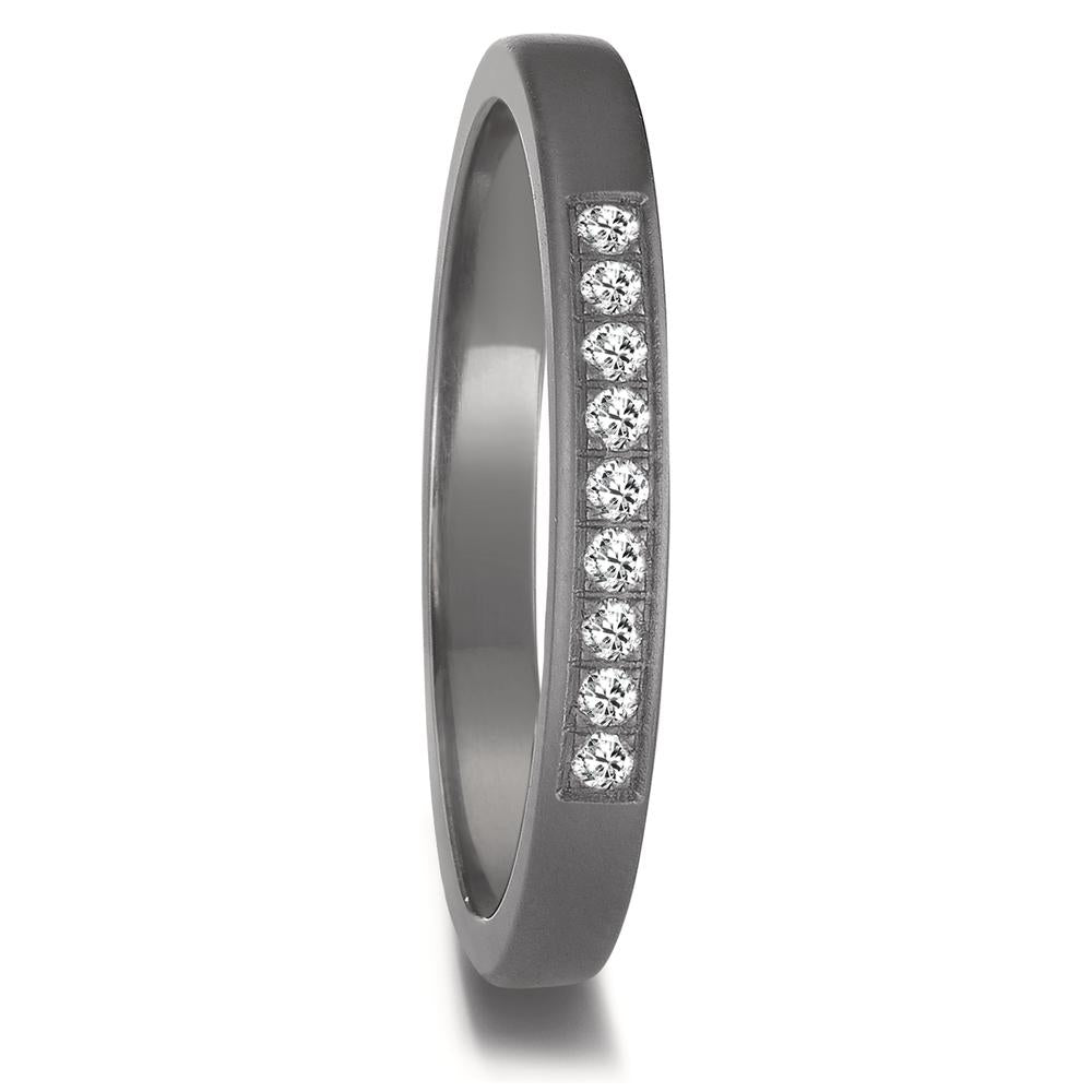 Alliance Tantale 999 Diamant 0.09 ct, 9 Pierres, w-si