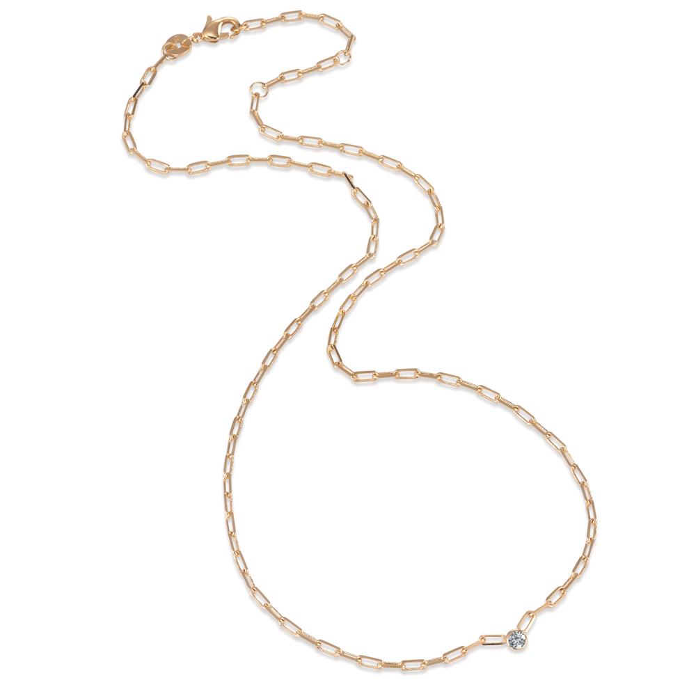 Collier Bronze Zirkonia verstellbar