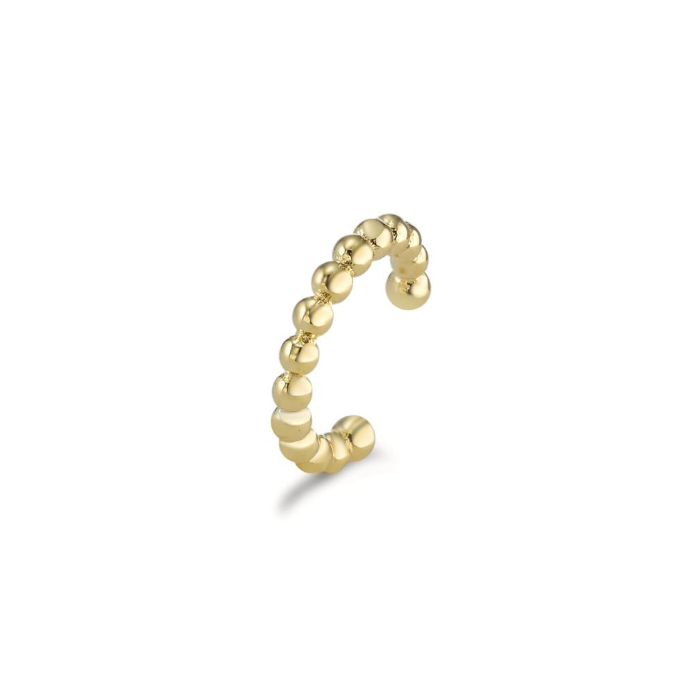 Ear cuff Argent jaune Plaqué or Ø12 mm