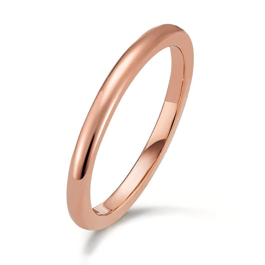 Bague à superposer Acier inoxydable rosé PVD