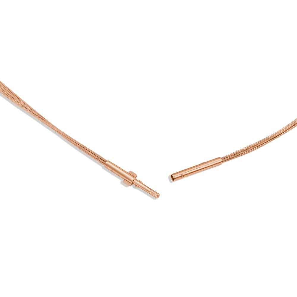 Collier Acier inoxydable rosé PVD 45 cm