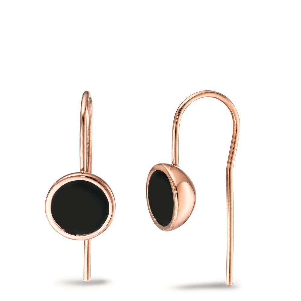 Pendant d'oreilles Acier inoxydable rosé PVD Ø9.5 mm