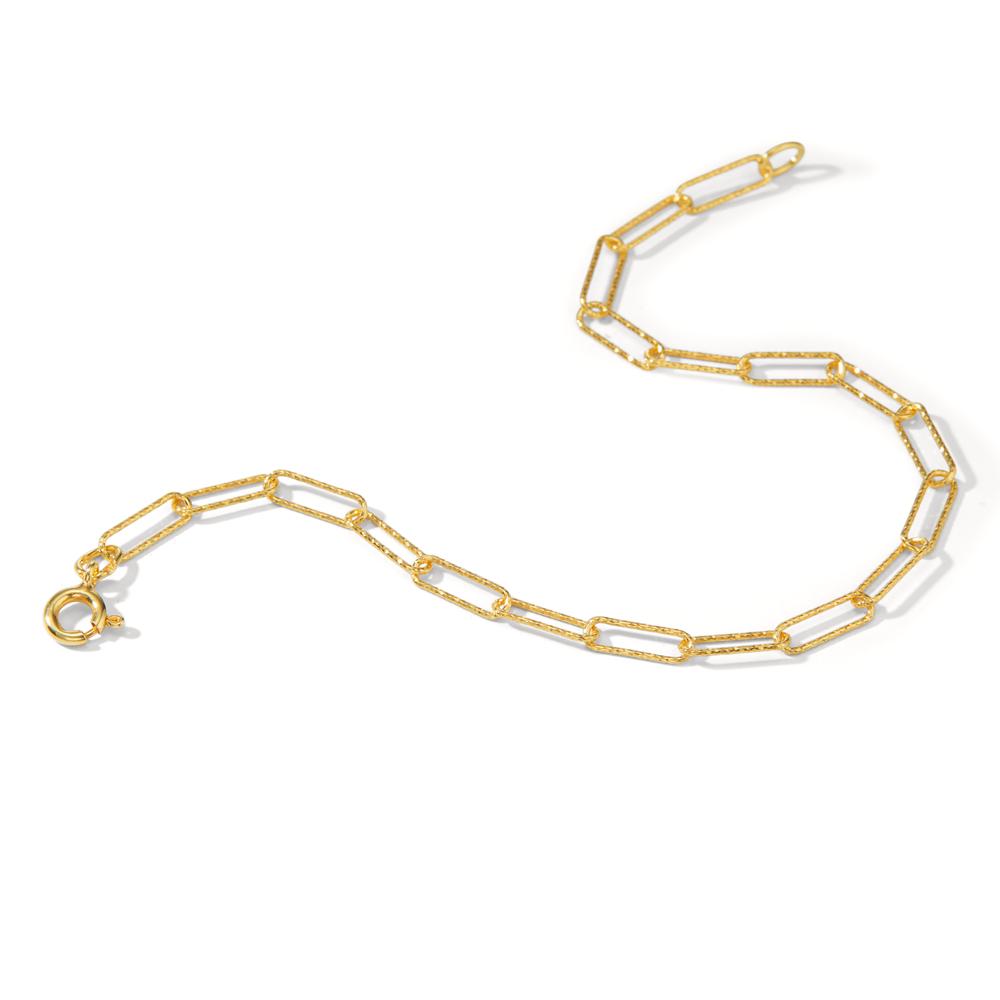 Bracciale Argento giallo dorato 19 cm