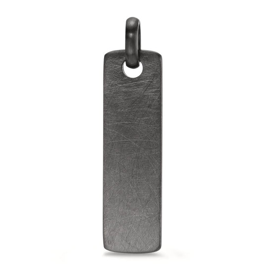 Pendentif Acier inoxydable gris PVD