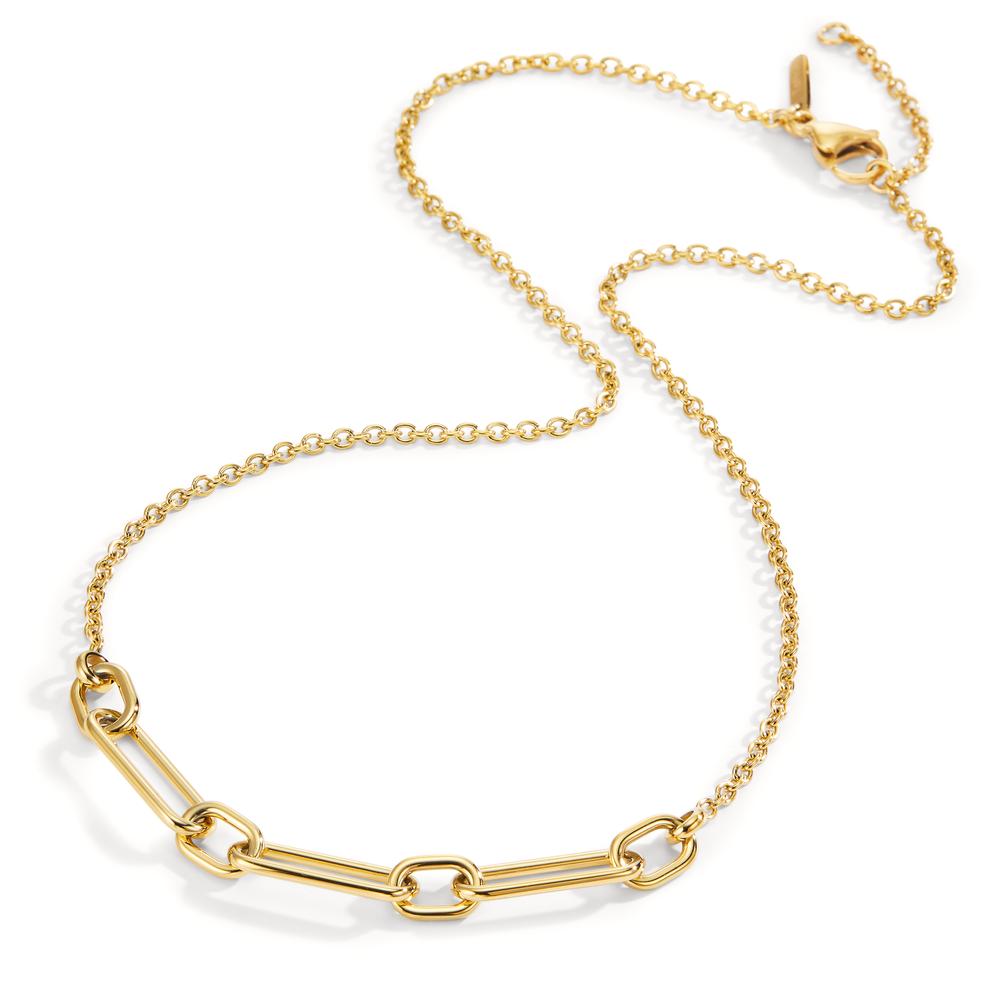 Collier Soho Gold aus glänzendem Edelstahl verstellbar