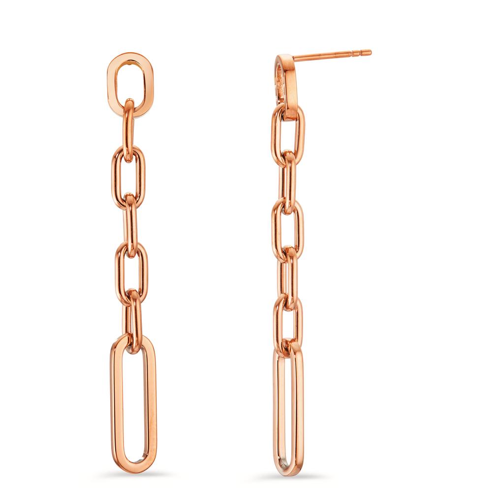 Pendant d'oreilles Acier inoxydable rosé PVD