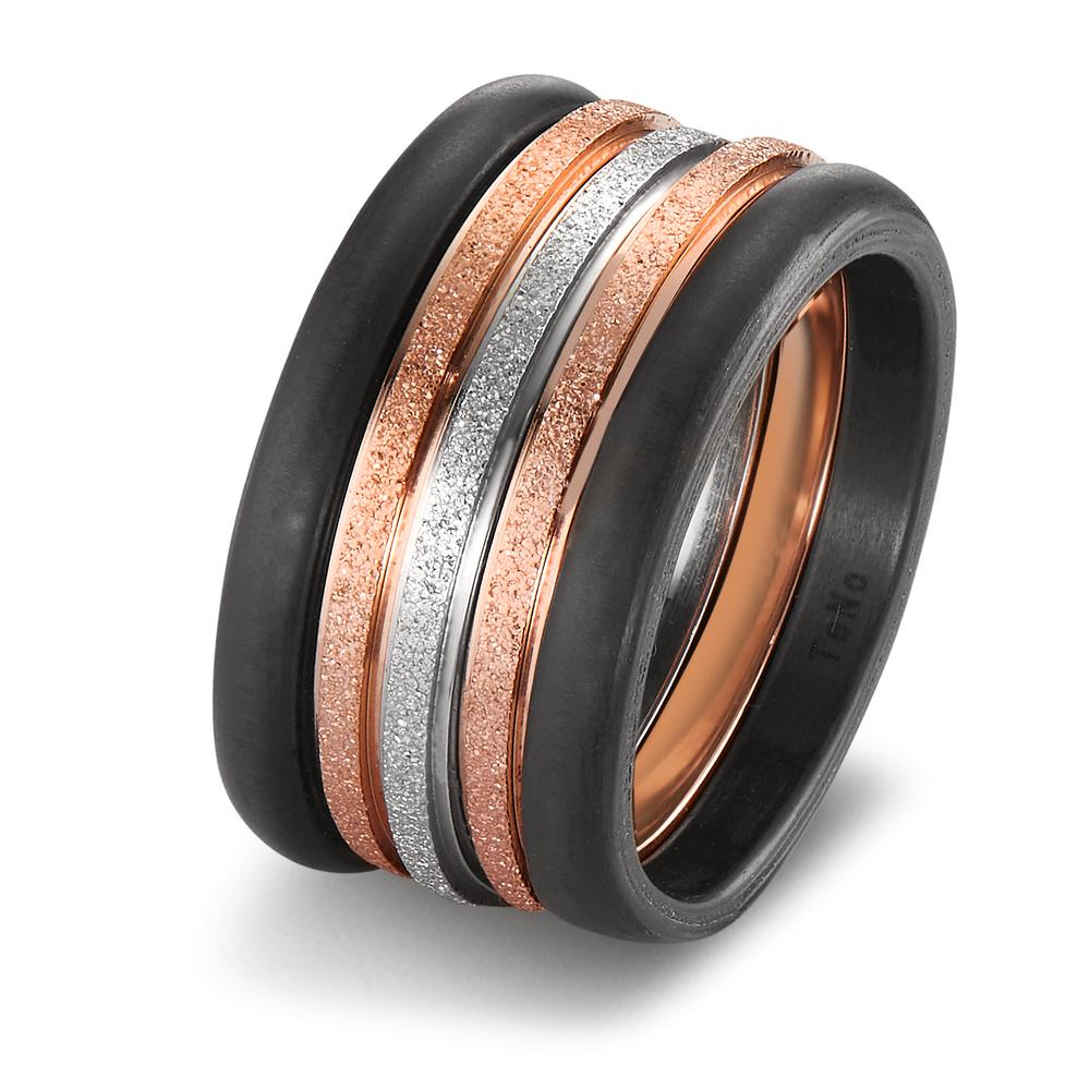 Bague à superposer Acier inoxydable rosé PVD