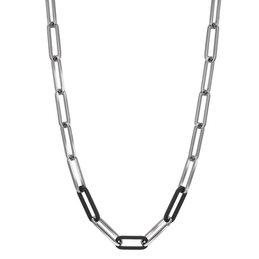 Collana Acciaio inossidabile, Carbonio 45-48 cm