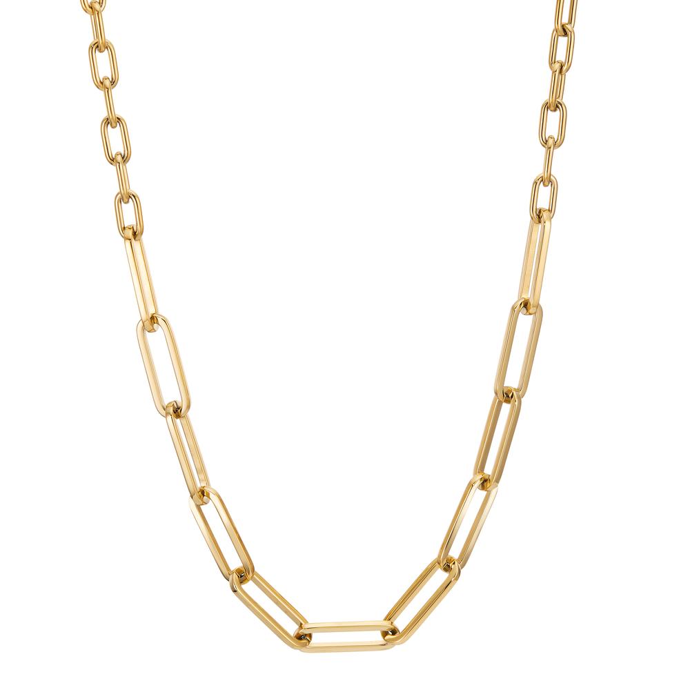 Collier Soho Gold aus glänzendem Edelstahl verstellbar