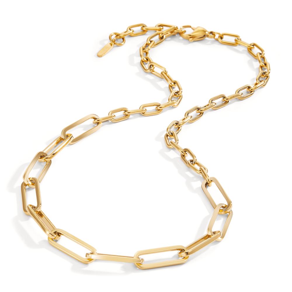 Collier Soho Gold aus glänzendem Edelstahl verstellbar