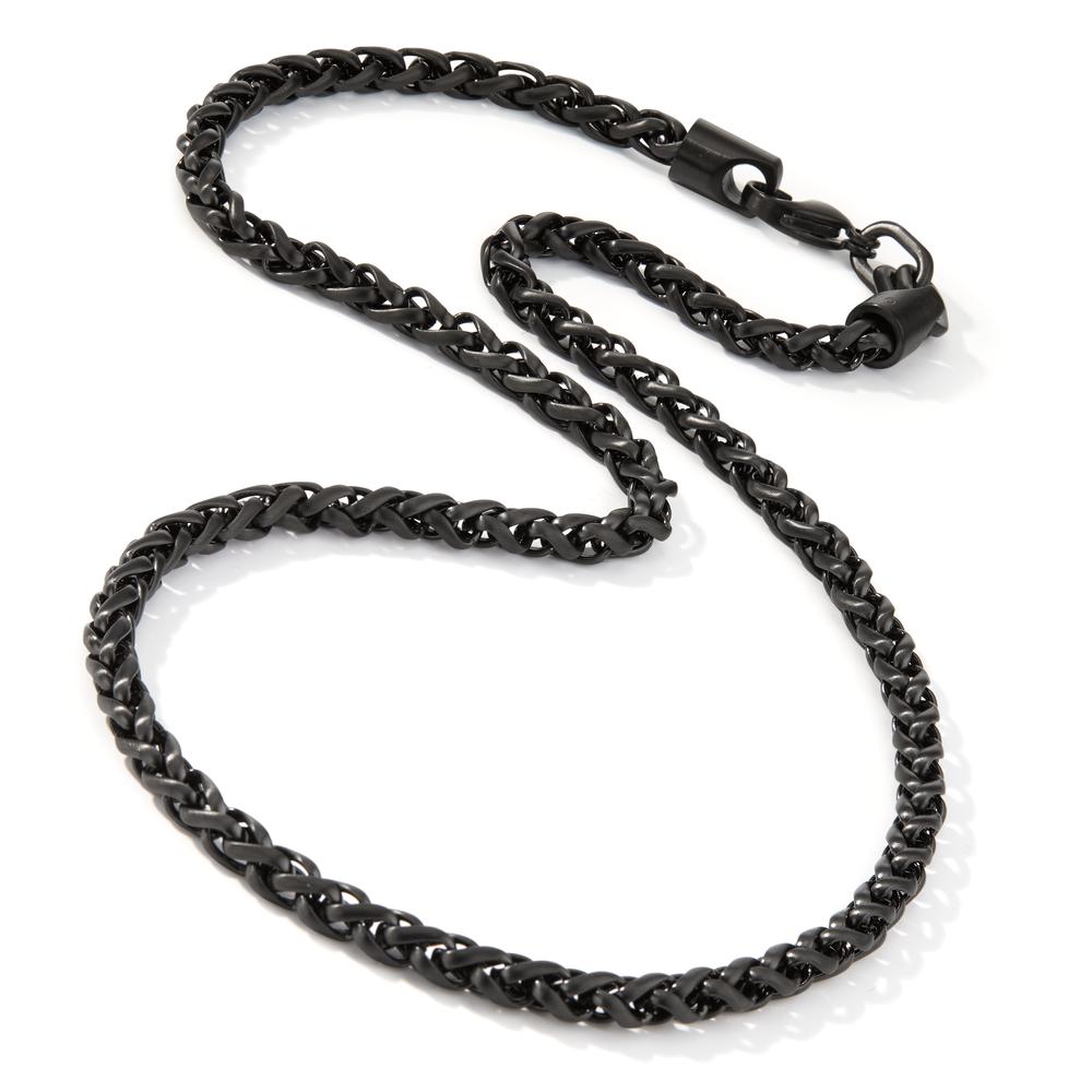 Collier Acier inoxydable noir PVD 50 cm Ø4.5 mm