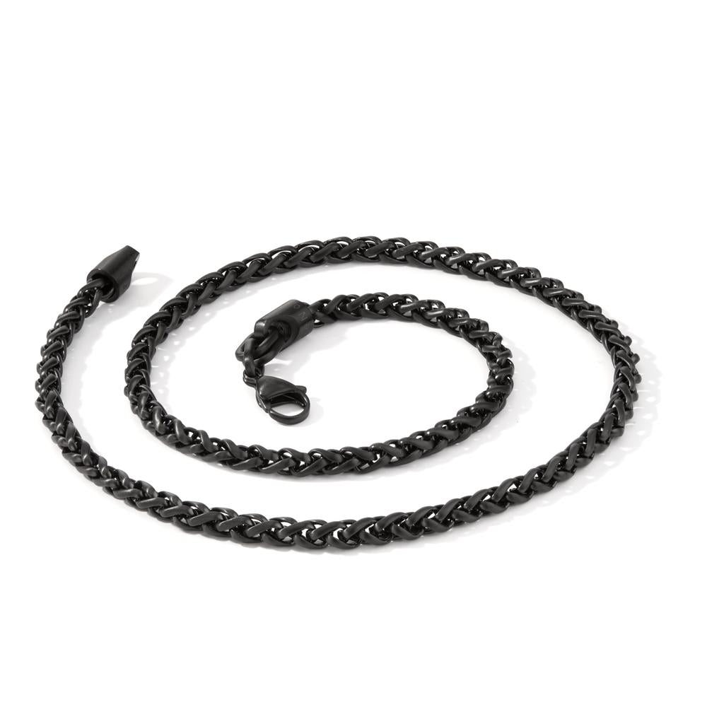 Collier Acier inoxydable noir PVD 50 cm Ø4.5 mm