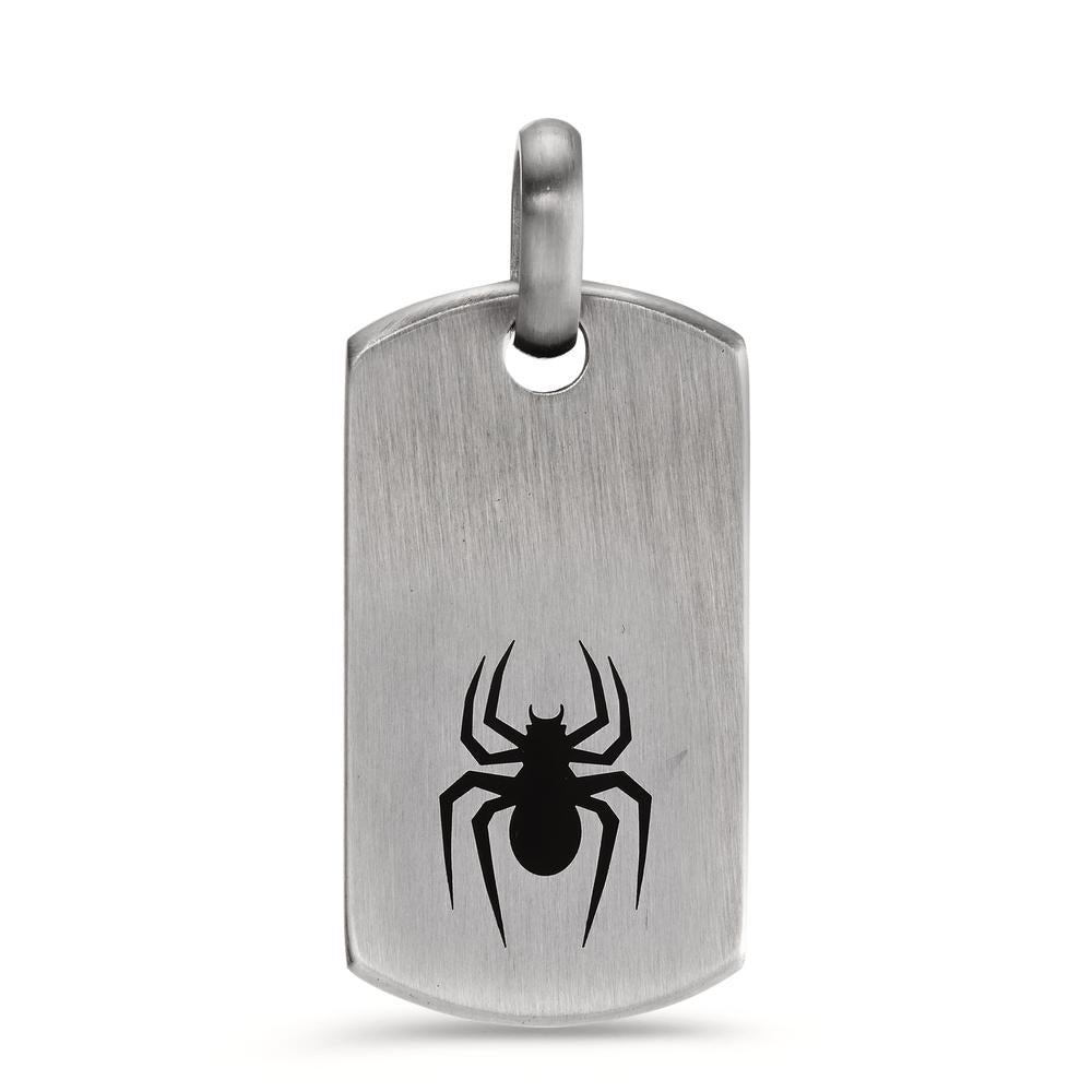 Pendentif Acier inoxydable Émaillé Araignée