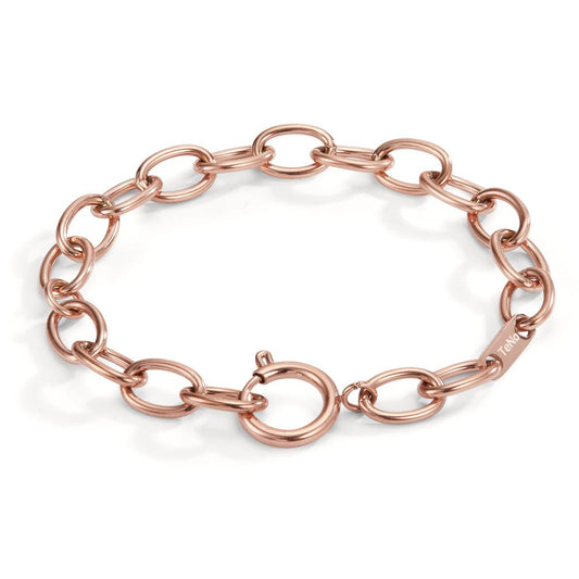 Bracciale Acciaio inossidabile rosa rivestimento IP 16.5-21 cm