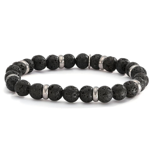 Bracciale Acciaio inossidabile Lava 21 cm Ø8.5 mm