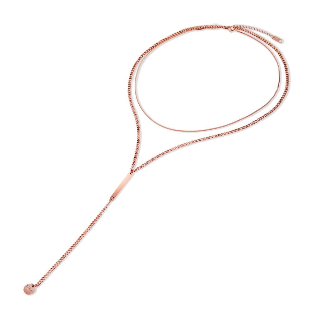 Collier Acier inoxydable rosé PVD 39-45 cm