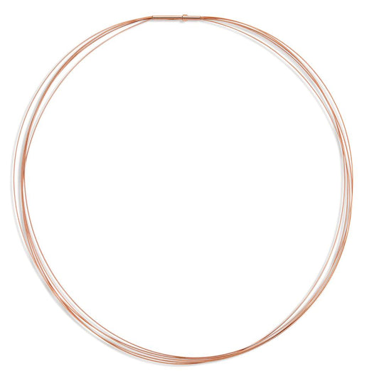 Collier Acier inoxydable rosé PVD 50 cm