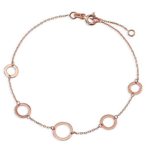 Bracelet Or rouge 14K 17-19 cm