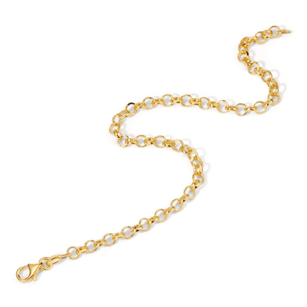 Bracciale Argento giallo dorato 19 cm