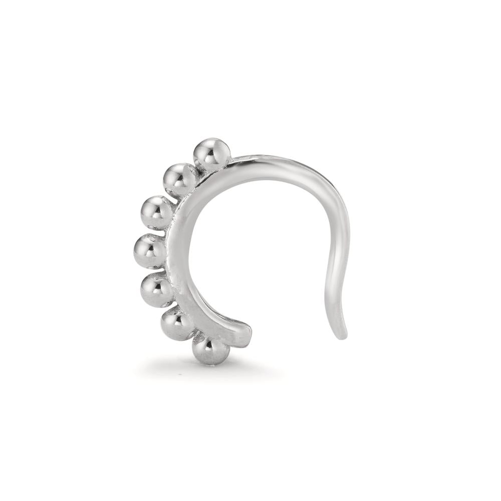 Ear cuff Argent Rhodié