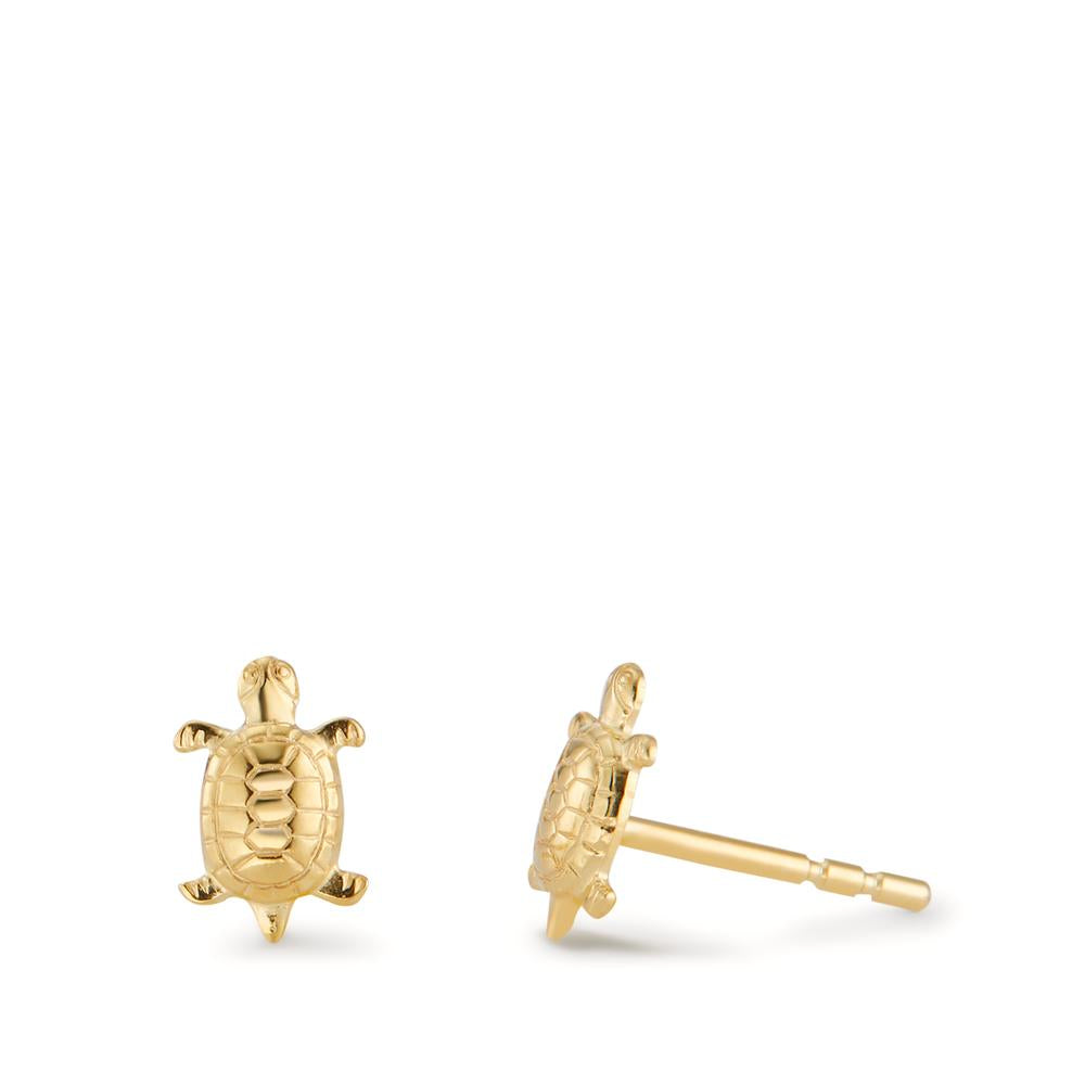 Ohrstecker 375/9 K Gelbgold Schildkröte