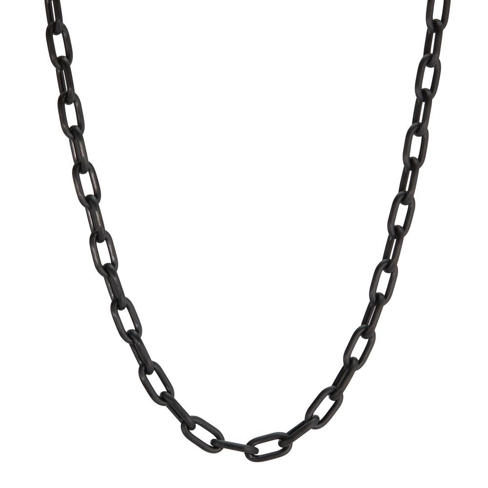 Collier Acier inoxydable noir PVD 45 cm