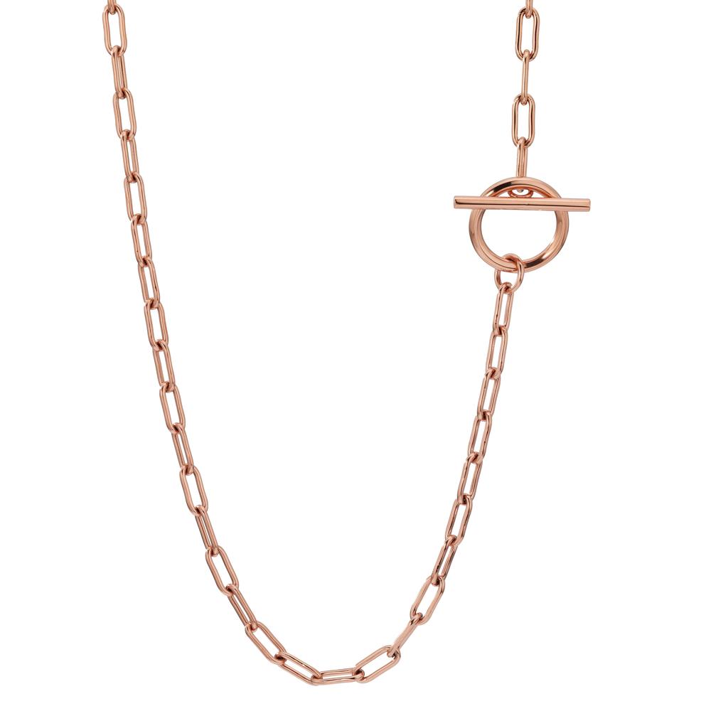 Collana Acciaio inossidabile rosa rivestimento IP 44 cm