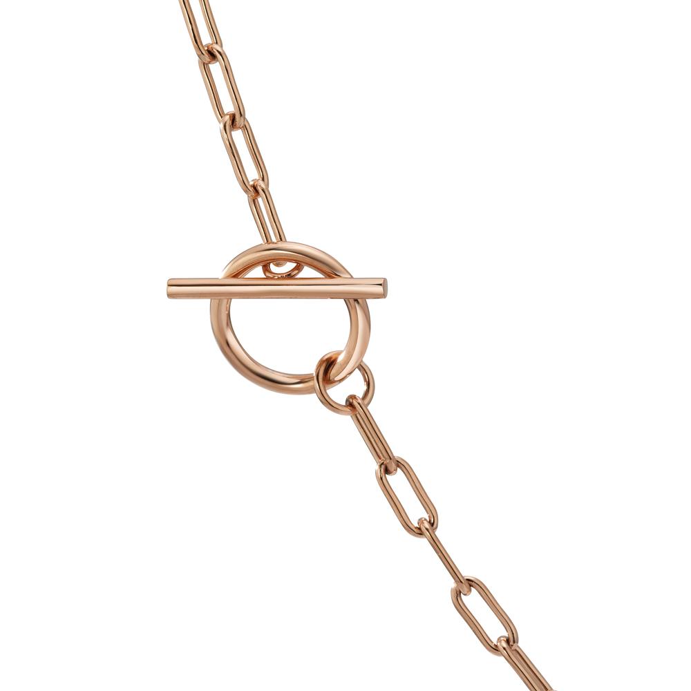 Collier Acier inoxydable rosé PVD 44 cm