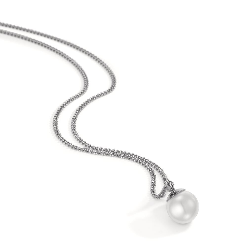 Pearl Drop Anhänger Arya, Edelstahl mit Muschelperle Ø9mm