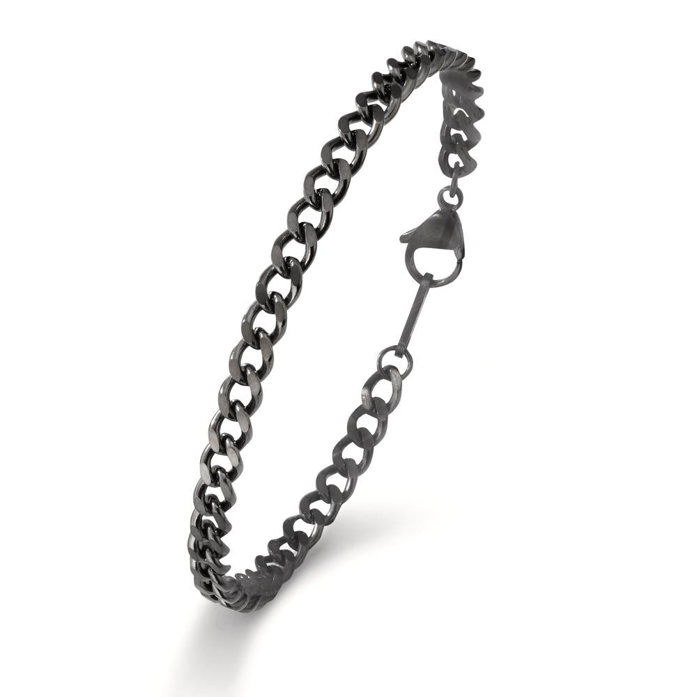 Bracciale Acciaio inossidabile grigio rivestimento IP 21-22 cm