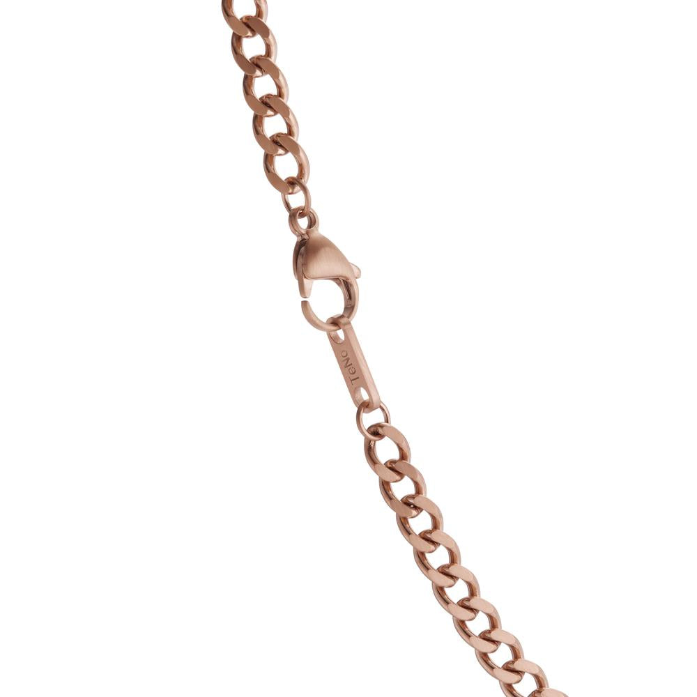 Collier Acier inoxydable rosé PVD 50-51 cm