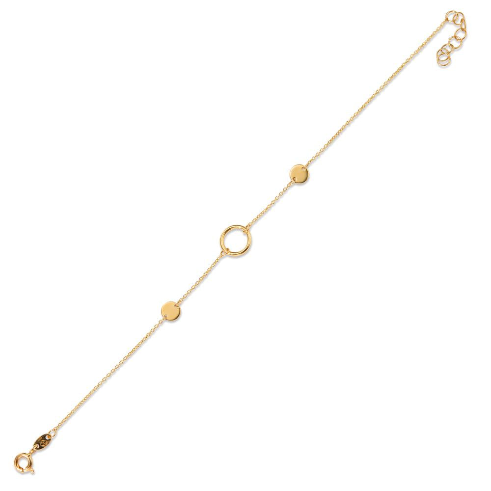 Armband 585/14 K Gelbgold verstellbar