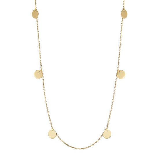 Collier Or jaune 14K 42-44 cm