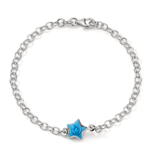 Bracciale Argento rodiato Stella 17 cm