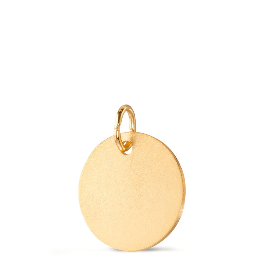 Pendentif Or jaune 9K Ø14 mm