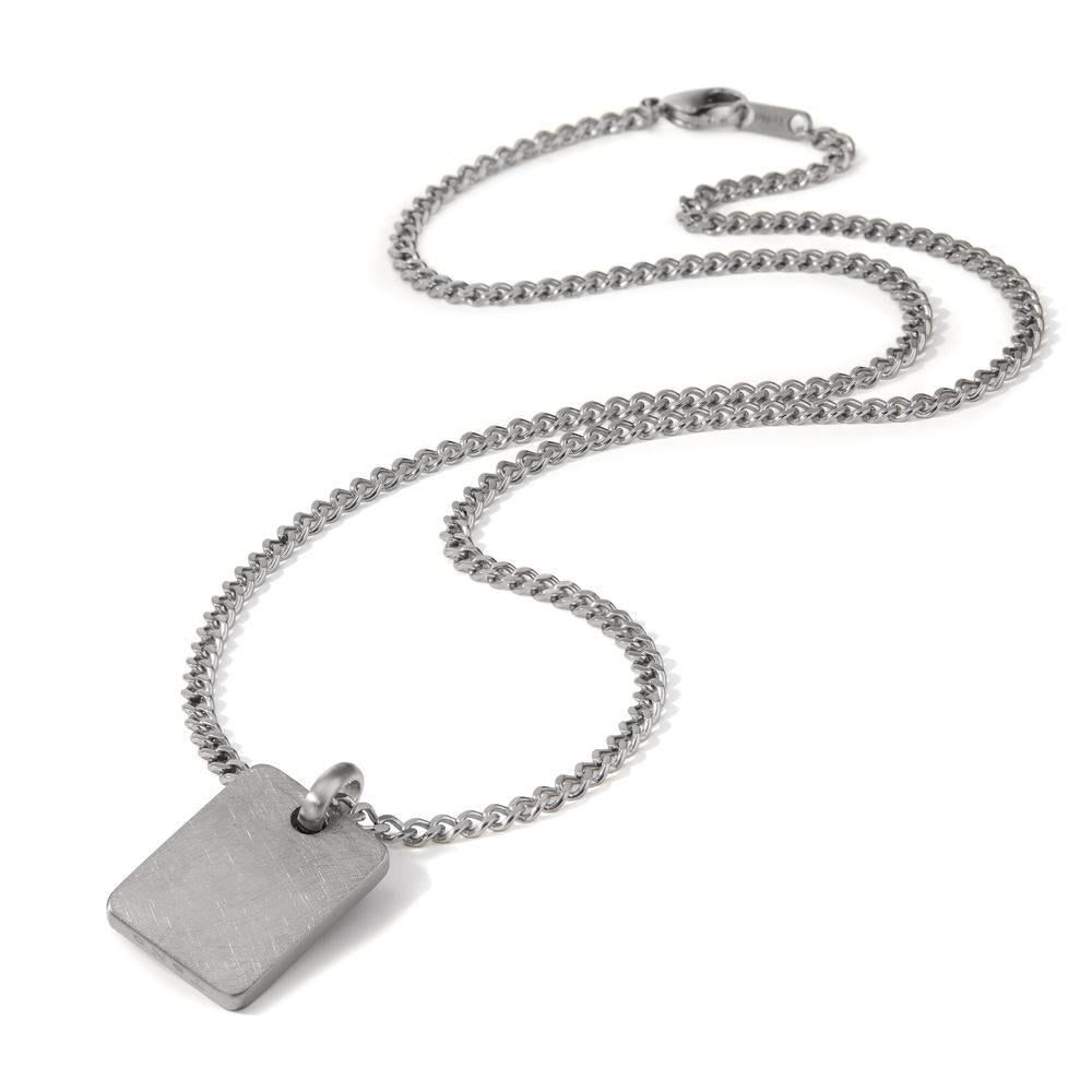 Chaînette avec pendentif Acier inoxydable 60 cm