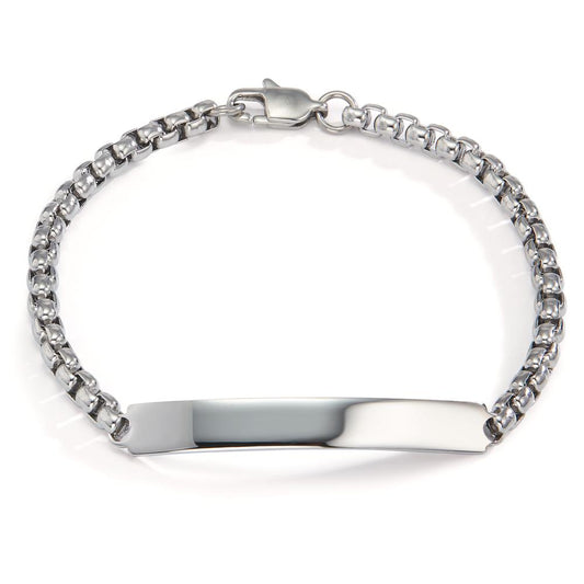 Bracciale con incisione Acciaio inossidabile 19 cm