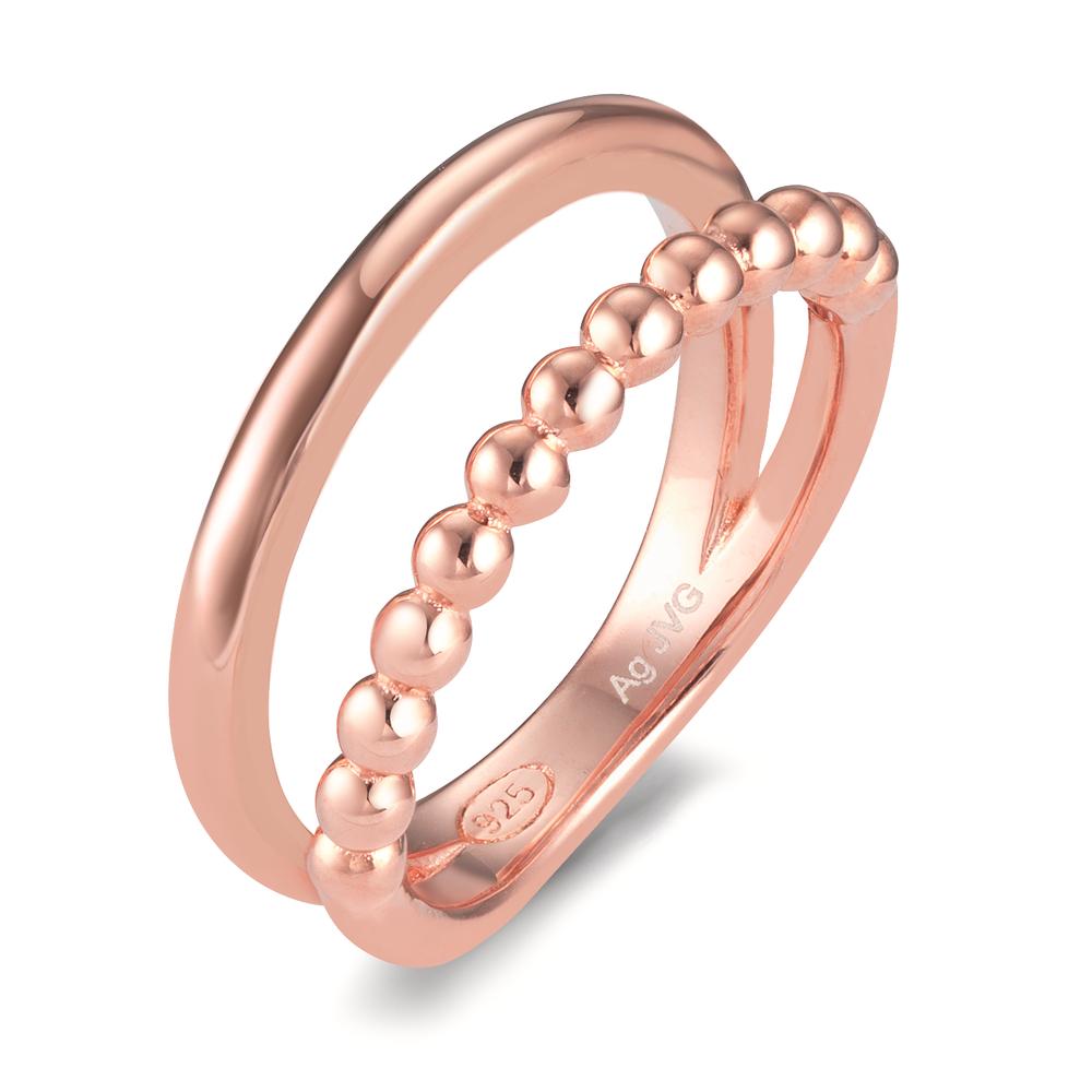 Bague Argent rosé Plaqué or