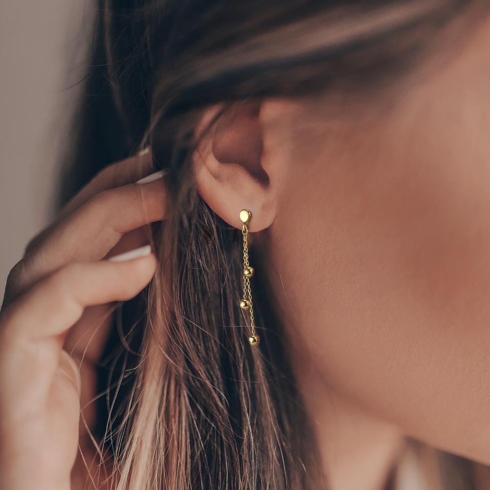 Pendant d'oreilles Or jaune 14K