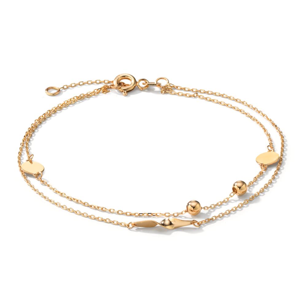 Bracelet Or jaune 14K 16-18 cm