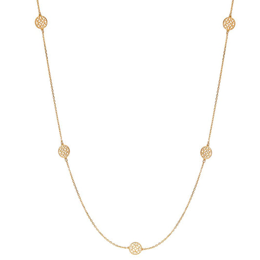 Collier Or jaune 14K 42-44 cm