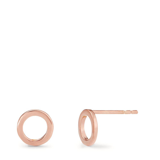 Clous d'oreilles Or rouge 14K Ø7 mm