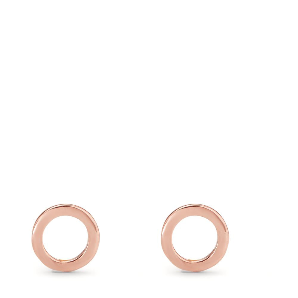 Clous d'oreilles Or rouge 14K Ø7 mm