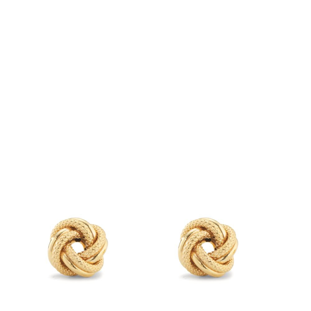 Clous d'oreilles Or jaune 9K Nœud Ø8.5 mm