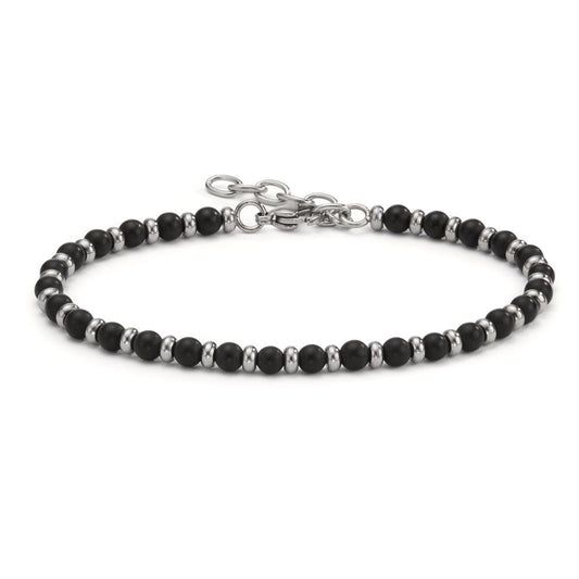 Bracelet Acier inoxydable Onyx 19-22 cm Ø4.7 mm