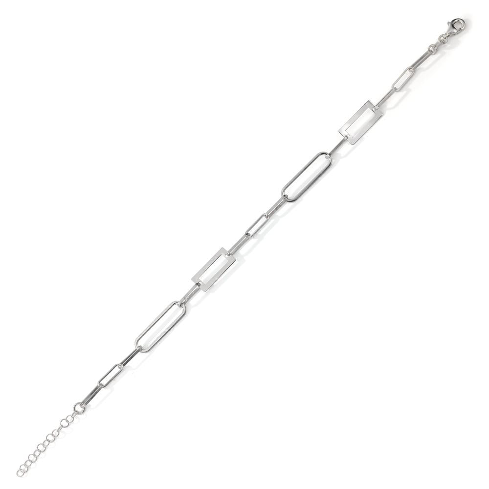 Bracciale Argento rodiato 18-21 cm