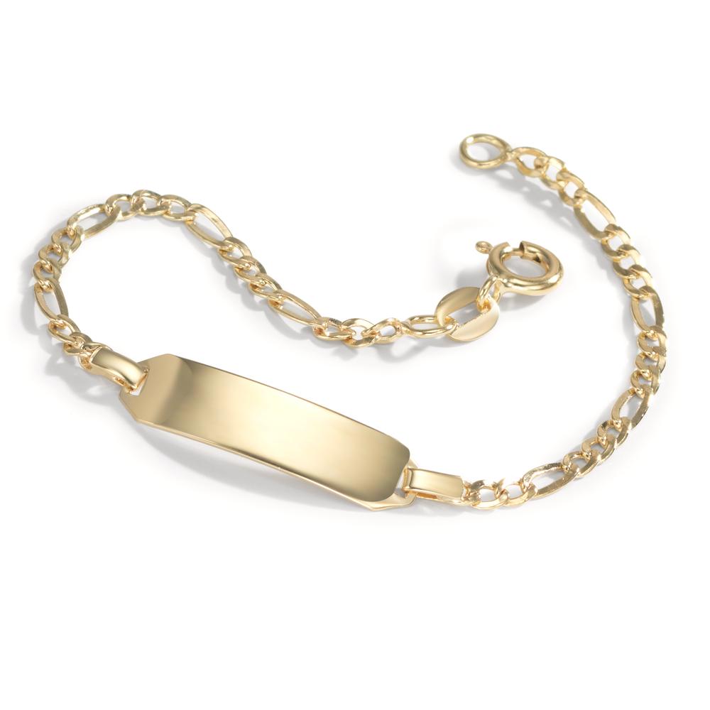 Bracciale con incisione Oro giallo 585/14 kt 14 cm