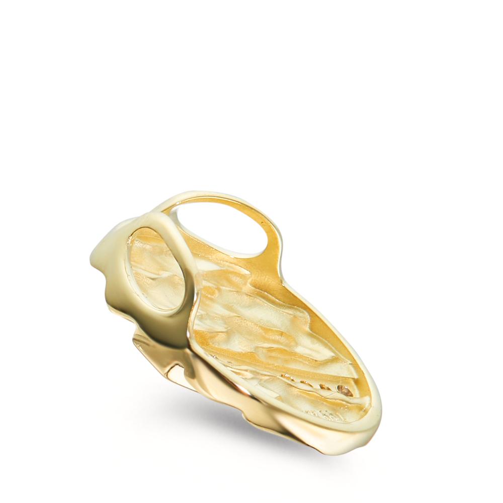 Ciondolo Oro giallo 375/9K Zirconia 10 pietra