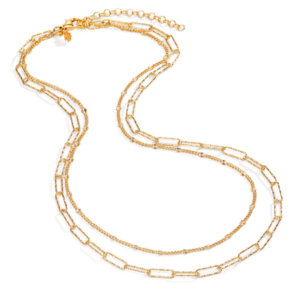 Collier Argent jaune Plaqué or 39-43 cm