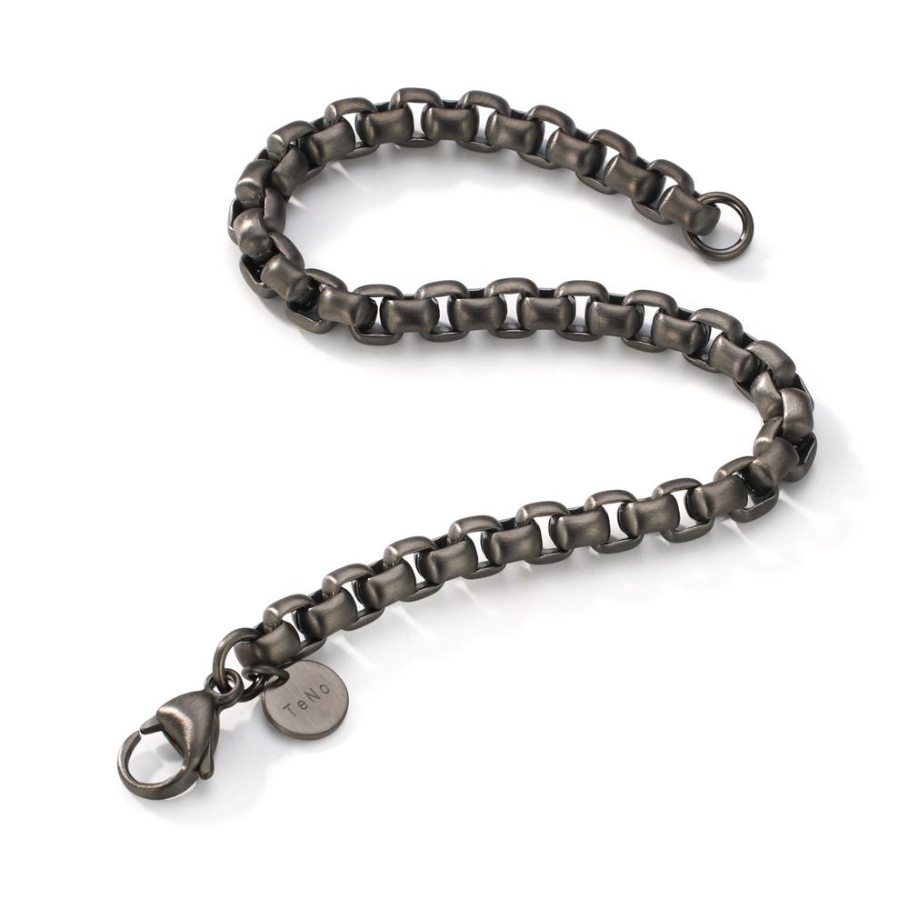 Bracelet Acier inoxydable gris PVD 20 cm